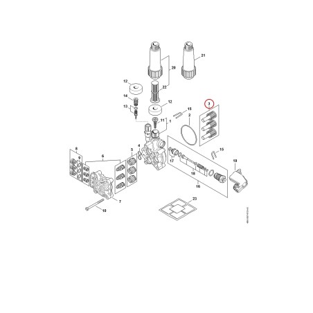Satz Kolben 49507607001 ORIGINAL STIHL | NewgardenParts.com