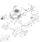 Muffler set 61400071005 ORIGINAL STIHL