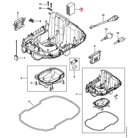 Muffler 47861400600 ORIGINAL STIHL | NewgardenParts.com