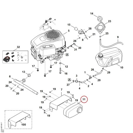 Schalldämpfer 61401400600 ORIGINAL STIHL | NewgardenParts.com