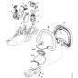 Levier de commande 48517908701 ORIGINAL STIHL Levier de commande 48517908701 ORIGINAL STIHL
