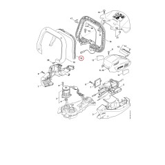 Levier de commande 48697981600 ORIGINAL STIHL | NewgardenParts.com