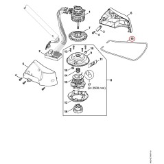 Abstandhalter 48527133401 ORIGINAL STIHL | NewgardenParts.com