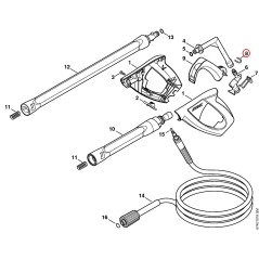 Retainer 49155050901 ORIGINAL STIHL | NewgardenParts.com