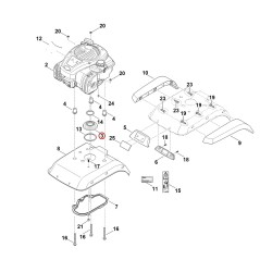 Sealing ring 62417161900 ORIGINAL STIHL | NewgardenParts.com