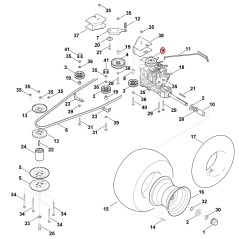 Transmisión K46 BM 61706400100 ORIGINAL STIHL | NewgardenParts.com