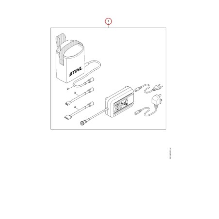 Ladegerät SL 100 EU 63014302500 ORIGINAL STIHL