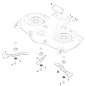 Blade left 61707020121 ORIGINAL STIHL