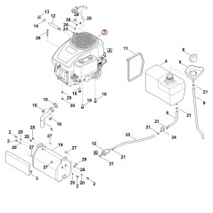 Motor EVC 4000.1 (EVC4000-0003) 61650111802 ORIGINAL STIHL | NewgardenParts.com