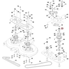 Rondelle 61707021805 ORIGINAL STIHL | NewgardenParts.com