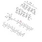 Set lame 62910071095 ORIGINALE STIHL