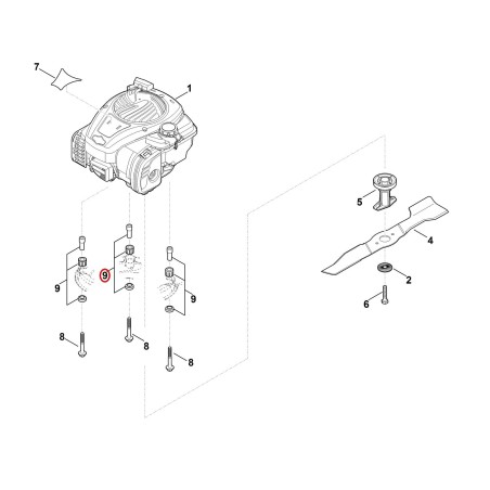 Silencer 63400071026 ORIGINAL STIHL | NewgardenParts.com
