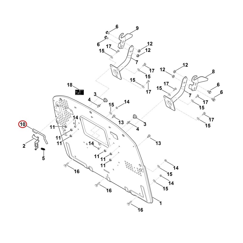 Etrier 61704351501 ORIGINAL STIHL