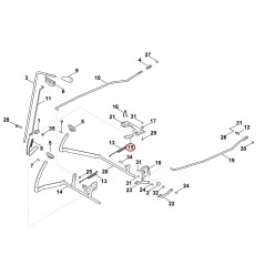 Staffa 61657630410 ORIGINALE STIHL | NewgardenParts.com
