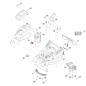 Supporto batteria 63384030400 ORIGINALE STIHL Supporto batteria 63384030400 ORIGINALE STIHL