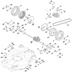 Getriebe 63786400110 ORIGINAL STIHL | NewgardenParts.com
