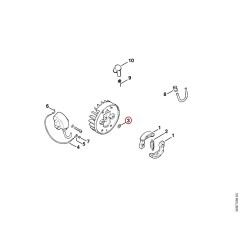 Washer 8.4 92910210180 ORIGINAL STIHL | NewgardenParts.com