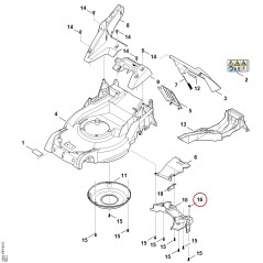 Washer 63647089300 ORIGINAL STIHL | NewgardenParts.com