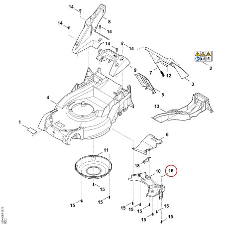 Rondelle 63647089300 ORIGINAL STIHL | NewgardenParts.com