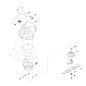 Mounting device 63507045400 ORIGINAL STIHL