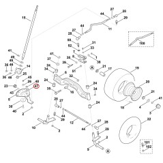 Shim ring 16x22x1 92960211642 ORIGINAL STIHL | NewgardenParts.com
