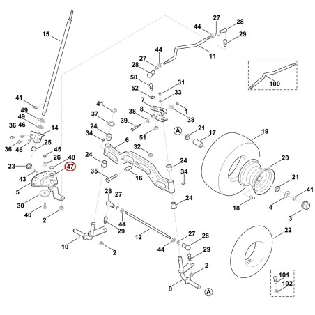 Shim ring 16x22x1 92960211642 ORIGINAL STIHL | NewgardenParts.com