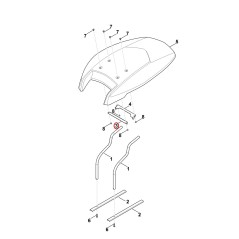 Front bracket 69097036910 ORIGINAL STIHL | NewgardenParts.com