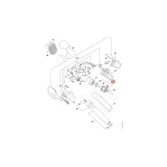 Motor eléctrico BA016000201 ORIGINAL STIHL | NewgardenParts.com