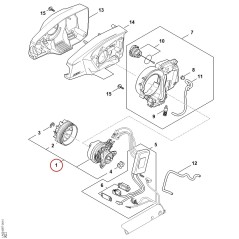 Moteur électrique LA036000202 ORIGINAL STIHL | NewgardenParts.com