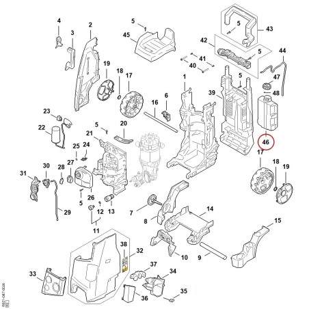 Recipiente RE017010800 ORIGINAL STIHL | NewgardenParts.com
