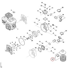 Set filtro VB030073400 ORIGINALE STIHL | NewgardenParts.com