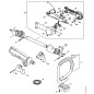Handlebar support VB017903200 ORIGINAL STIHL