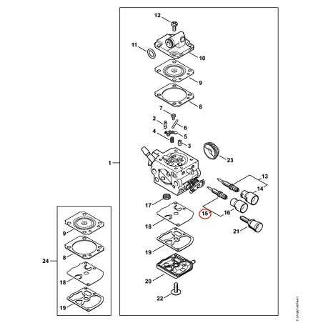 High speed screw kit Z000030K000 ORIGINAL STIHL | NewgardenParts.com