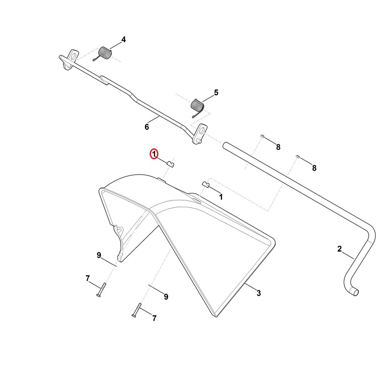 Distance piece 00007089800 ORIGINAL STIHL
