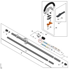 Bussola 00007112503 ORIGINALE STIHL | NewgardenParts.com