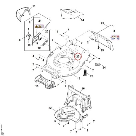 Douille de guidage 00007638100 ORIGINAL STIHL | NewgardenParts.com