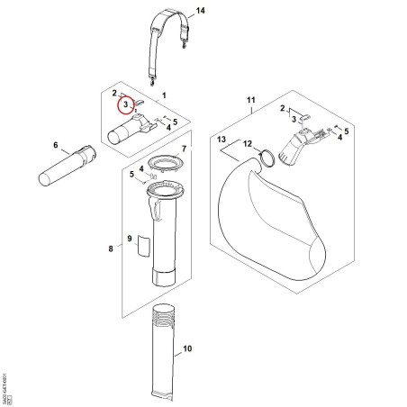 Ressort de pression 00009973804 ORIGINAL STIHL | NewgardenParts.com
