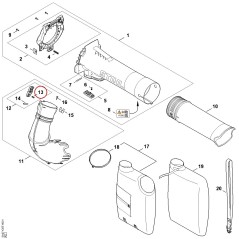Druckfeder 00009973806 ORIGINAL STIHL | NewgardenParts.com
