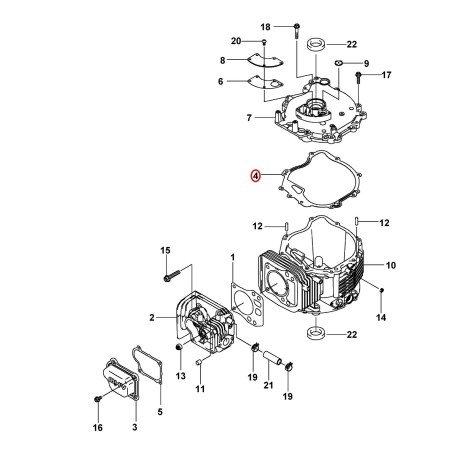 Dichtung 00010290512 ORIGINAL STIHL | NewgardenParts.com