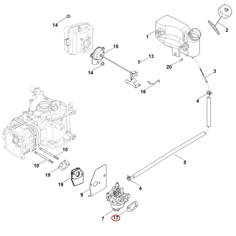 Jeu de joints 00020071021 ORIGINAL STIHL Jeu de joints 00020071021 ORIGINAL STIHL