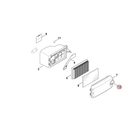 Locking knob 00021482601 ORIGINAL STIHL | NewgardenParts.com