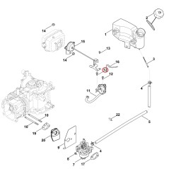Vis M6 00029519707 ORIGINAL STIHL | NewgardenParts.com