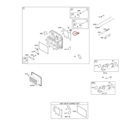 691279 RESSORT, DE SOUPAPE 00030000775 ORIGINAL STIHL | NewgardenParts.com