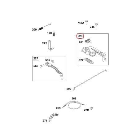 691487 Frein 00030000847 ORIGINAL STIHL | NewgardenParts.com
