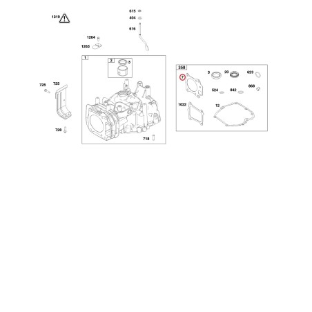796475 DICHTUNG, ZYLINDERKOPF 00030002331 ORIGINAL STIHL | NewgardenParts.com