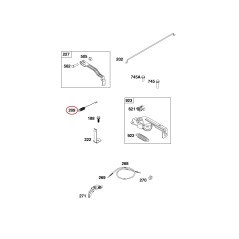 596743 SPRING, GOVERNOR 00030003453 ORIGINAL STIHL | NewgardenParts.com