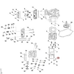 Support 00040281505 ORIGINAL STIHL | NewgardenParts.com