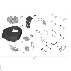Support 00040281506 ORIGINAL STIHL | NewgardenParts.com