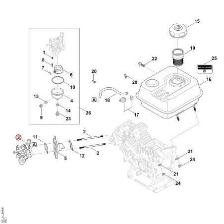 Vergaser 00041200625 ORIGINAL STIHL | NewgardenParts.com