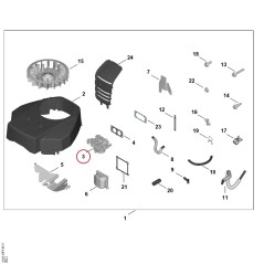 Vergaser 00041200633 ORIGINAL STIHL | NewgardenParts.com